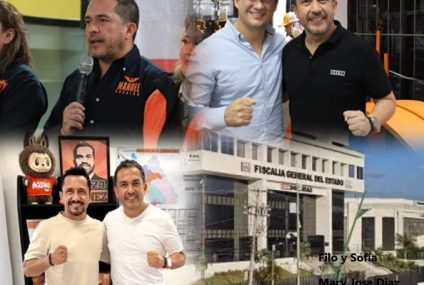 Filo y Sofía *MC de la legitimidad al simulacro  *Manuel Sobrino y un puño de aplaudidores