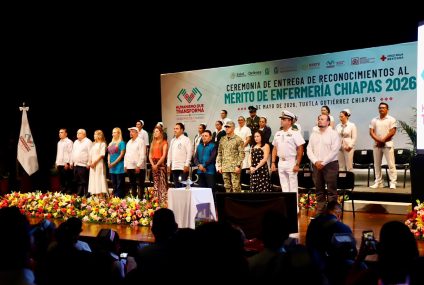 Reconocen en Chiapas la vocación y entrega del personal de enfermería