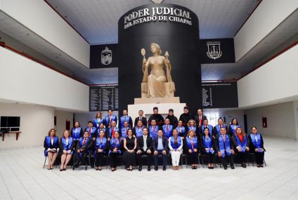 Poder Judicial y Protección Civil celebran a primera generación de la Maestría en Derechos Humanos, Mediación y Diversidad Cultural
