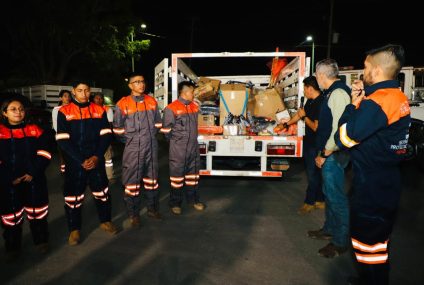 Fortalece Angel Torres a la Secretaría de Protección Civil con uniformes y equipamiento
