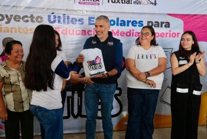 Angel Torres arranca programa TuxÚtiles 2026, en Real del Bosque