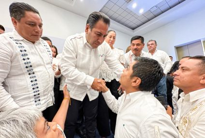 César Marín, alcalde de Tecpatán reitera su compromiso por una administración transparente y responsable.