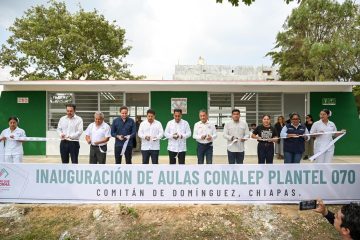 Eduardo Ramírez inaugura Albergue Regional “Tel B’ech” del DIF Chiapas y fortalece infraestructura educativa en Comitán
