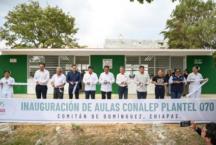 Eduardo Ramírez inaugura Albergue Regional “Tel B’ech” del DIF Chiapas y fortalece infraestructura educativa en Comitán