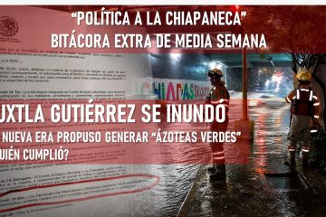 “La política a la chiapaneca” Bitácora de media semana * Tuxtla Gutiérrez es una ciudad vulnerable “La política a la chiapaneca” Bitácora de media semana * Tuxtla Gutiérrez es una ciudad vulnerable