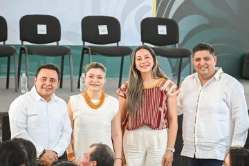 Asiste Juan Carlos Moreno Guillén a la inauguración del Ecoparque La Ceiba en Palenque