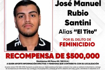 Ofrecen recompensa para dar con feminicida en Chiapas