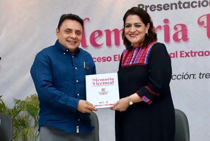 Juan Carlos Moreno participa en la presentación de la Memoria del Proceso Electoral Extraordinario Pantelhó 2025