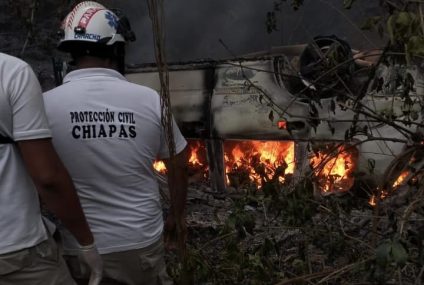 Tres docentes del Cobach pierden la vida calcinados: Protección Civil Chiapas