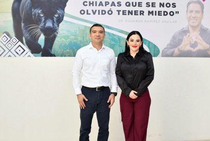 Ana Laura Romero Basurto y Luis Ignacio Avendaño Bermúdez fortalecen la coordinación institucional en favor de la transparencia y la salud