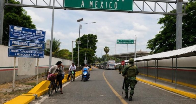 Molinos de viento  **Comenzarán operativos estadounidenses en la frontera de Chiapas