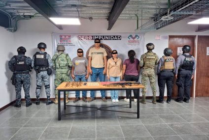 Tras denuncias ciudadanas, FGE detiene a presuntos miembros de la banda “Los Colombianos”