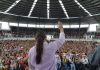 Marco Antonio Barba y Valeria Rosales encabezan entrega de semilla de maíz a 3000 mujeres del campo