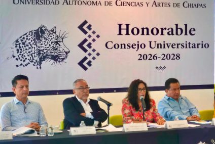 Instala UNICACH Consejo Universitario para el período 2026-2028