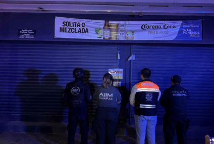 Clausuran bares en Copoya, municipio de Tuxtla Gutiérrez