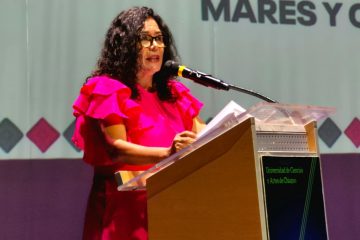 Inaugura rectora de UNICACH Fanny López Jiménez, foro regional de impulso a la acuicultura