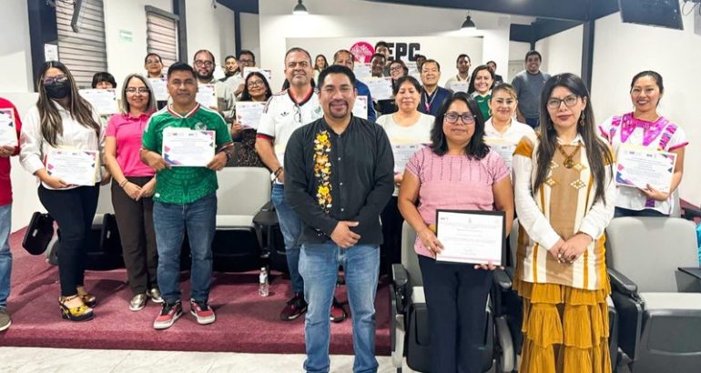 IEPC imparte curso en lengua Tseltal