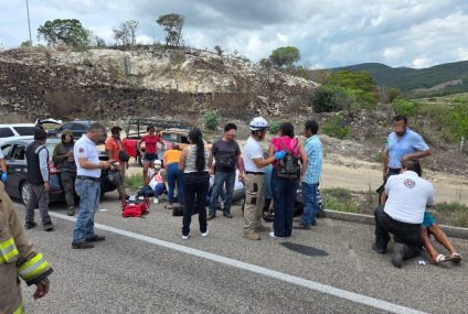 Accidente deja al menos 11 lesionados en el kilómetro 7 del nuevo Libramiento Sur