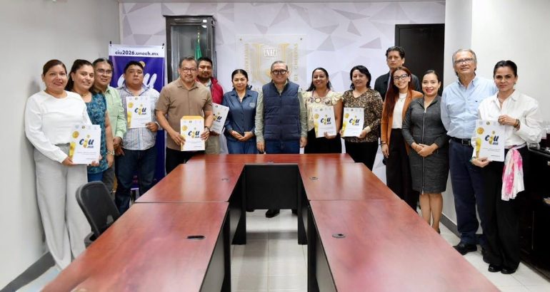 Fortalece UNACH alianzas con ayuntamientos para ampliar la participación en la CIU 2026 Fortalece UNACH alianzas con ayuntamientos para ampliar la participación en la CIU 2026