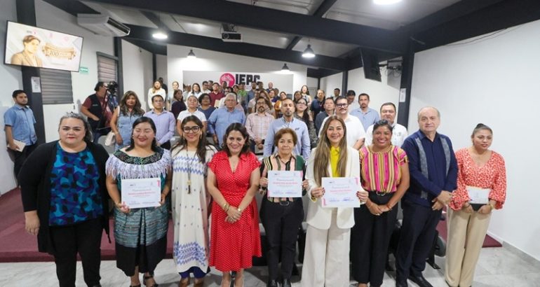 Conmemora IEPC el centenario de la elección de Florinda Lazos León como primera diputada chiapaneca