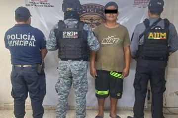 Aprehenden a presunto responsable de incumplimiento de obligaciones de asistencia familiar en Pichucalco