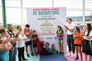 Junto a Eduardo Nájera, Eduardo Ramírez impulsa el deporte y la recuperación de espacios para la niñez y la juventud