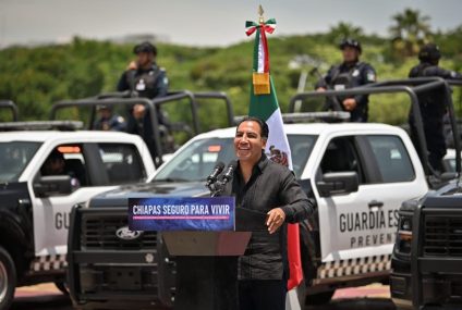 Con más patrullas y uniformes, Eduardo Ramírez fortalece a la Secretaría de Seguridad del Pueblo