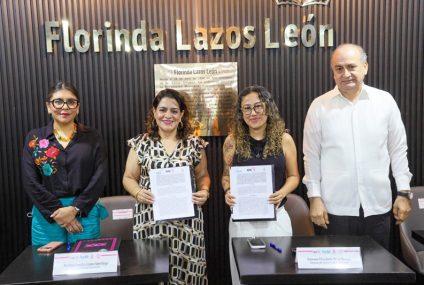 Signan convenio de colaboración interinstitucional el IEPC y Ligalab