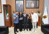 Eduardo Ramírez se reúne con la rectora de la Universidad Nacional Rosario Castellanos, Alma Herrera