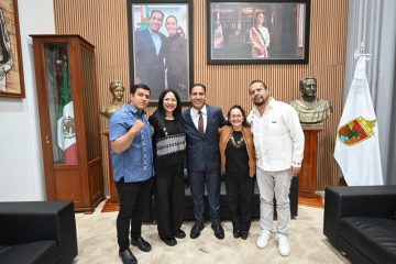 Eduardo Ramírez se reúne con la rectora de la Universidad Nacional Rosario Castellanos, Alma Herrera Eduardo Ramírez se reúne con la rectora de la Universidad Nacional Rosario Castellanos, Alma Herrera