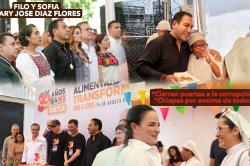 Filo y Sofía *Cierran puertas a la corrupción *Chiapas por encima de todos: ERA *Paco Chacón, mantiene el respaldo en Tuxtla Filo y Sofía *Cierran puertas a la corrupción *Chiapas por encima de todos: ERA *Paco Chacón, mantiene el respaldo en Tuxtla