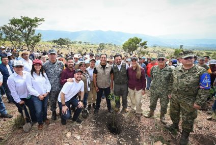 Con más de un millón de árboles, Chiapas se suma a la Jornada Nacional de Reforestación impulsada por Claudia Sheinbaum