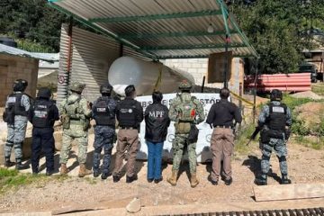 PGR Chiapas catea casa en Nachig, municipio de Zinacantán y asegura tanque ilegal de Gas LP, pero sin detenidos