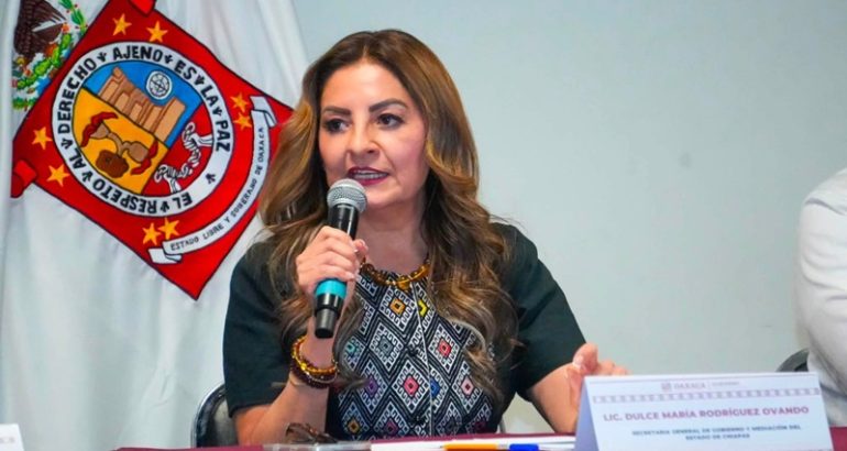 Chiapas y Oaxaca acuerdan fortalecer coordinación para garantizar la paz social en sus comunidades