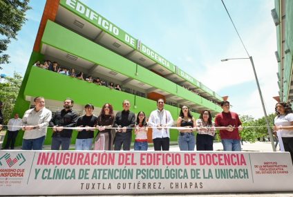 Eduardo Ramírez fortalece la educación y amplía espacios deportivos para estudiantes de Chiapas
