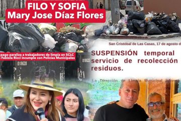 Filo y Sofía *SCLC amanece llena de basura *Ricci no paga retroactivo a trabajadores *Policías municipales de SCLC inconformes