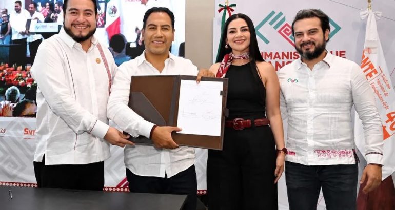 Eduardo Ramírez fortalece atención al magisterio y entrega apoyos del programa Cuidar es Amar