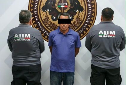Detienen a feminicida en Tuxtla Gutiérrez