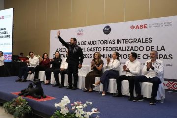 ASE Chiapas y Auditoría Superior de la Federación inician auditorías al gasto federalizado de la cuenta pública 2025