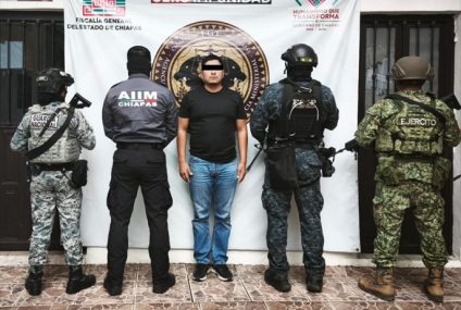Director de la Policía Municipal de Suchiapa, Chiapas es detenido por evasión de presos
