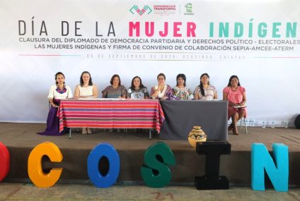 La participación de las mujeres indígenas en la política, enriquece la democracia