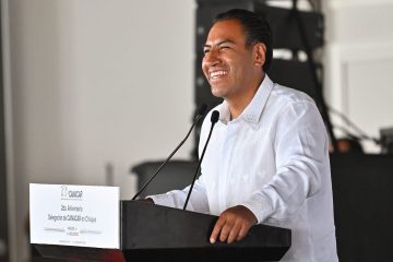 Eduardo Ramírez asiste a celebración por segundo aniversario de Canacar Delegación Chiapas