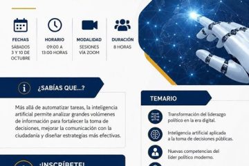 Invita UNACH a participar en el taller “Política Inteligente: Liderazgo en la Era de la IA”