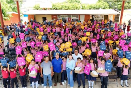 Valeria Rosales impulsa la educación de la niñez