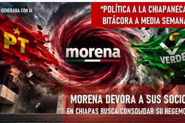La “política a la chiapaneca”, bitácora de media semana *Chiapas, en los primeros lugares nacionales de renuncias a la militancia del Verde Ecologista y del Partido del Trabajo La “política a la chiapaneca”, bitácora de media semana *Chiapas, en los primeros lugares nacionales de renuncias a la militancia del Verde Ecologista y del Partido del Trabajo