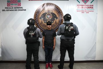Presunto feminicida de niña de 12 años es detenido en Tuxtla Gutiérrez Chiapas