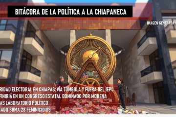 Bitácora de la “política a la chiapaneca” **La reforma por la paridad electoral en Chiapas: Entre la concentración de poder y el riesgo de inconstitucionalidad Bitácora de la “política a la chiapaneca” **La reforma por la paridad electoral en Chiapas: Entre la concentración de poder y el riesgo de inconstitucionalidad