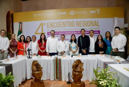 Juan Carlos Moreno Guillén destaca el diálogo institucional en favor de la democracia durante encuentro nacional