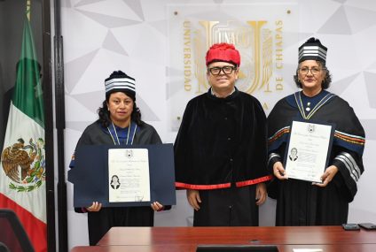 Se gradúan las primeras doctoras del programa de colaboración académica entre la UNACH y la USAC de Guatemala
