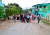 Inicia Angel Torres trabajos de revestimiento en Loma Bonita Terán